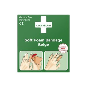 Bandasje Cederroth Soft Foam Bandage 6 cm x 2 m