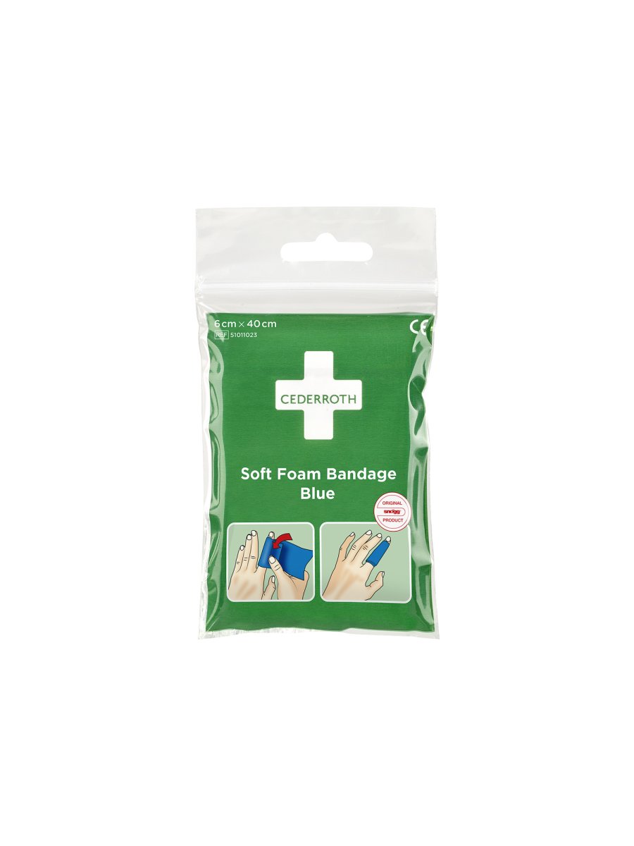 Bandasje Cederroth Soft Foam Bandage 6 cm x 40 cm - Image 2