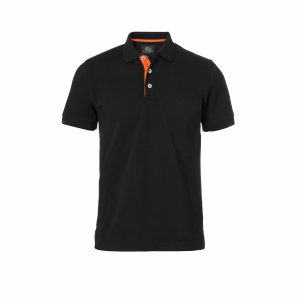Weston Polo Black/Orange