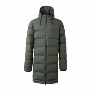 Shanna Long Padded Coat Dark Olive