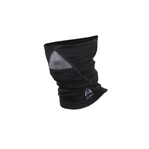 DoubleWool neckgaiter Jet black 101790