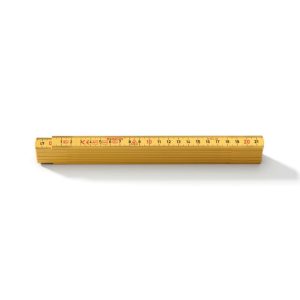 Meterstokk gul 2 meter