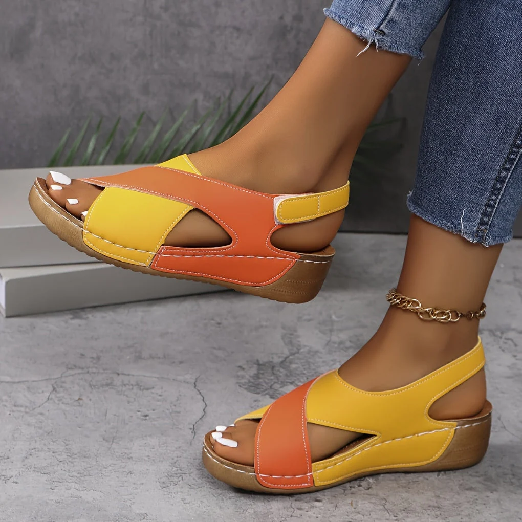 Fargerik Bold Plattform Sandaler - Image 5