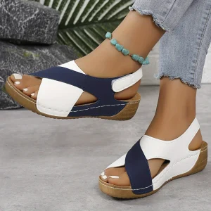 Fargerik Bold Plattform Sandaler