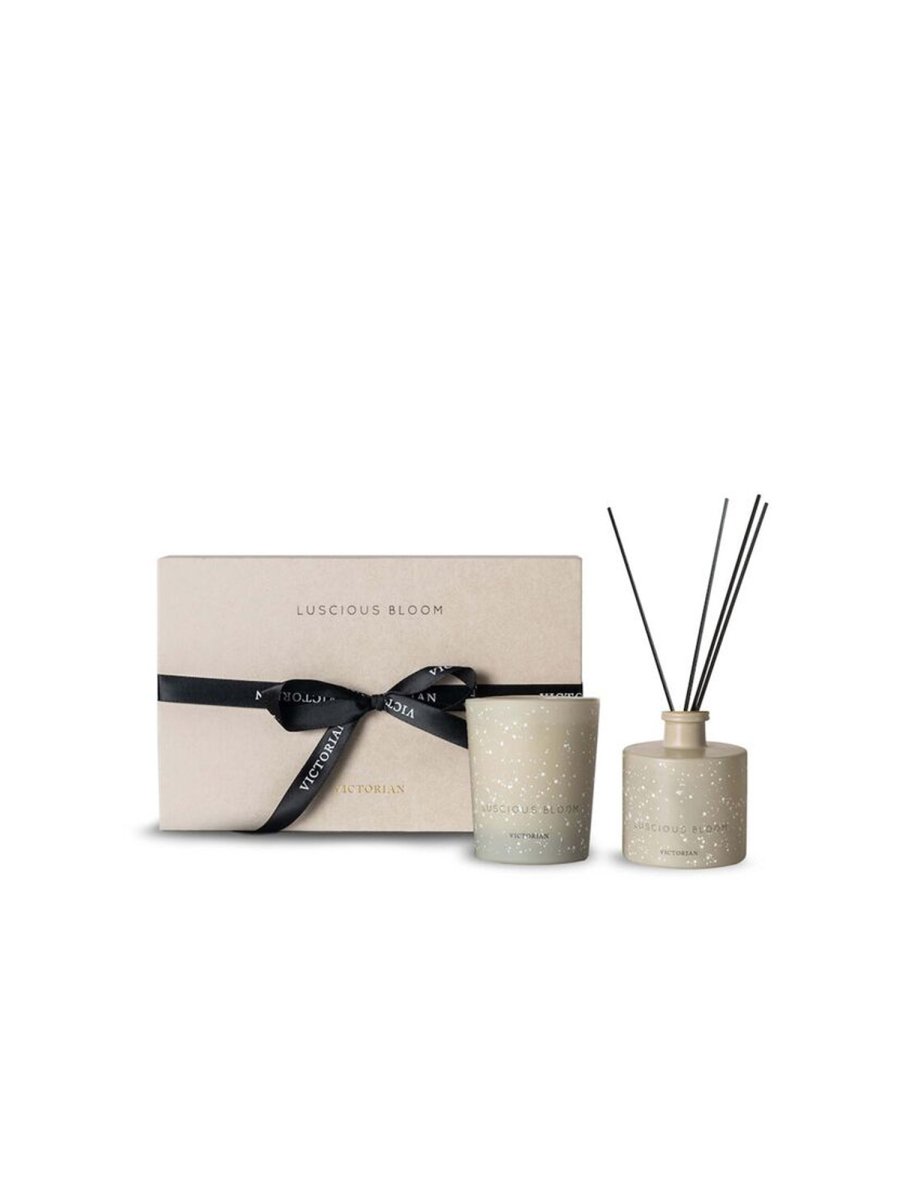 Candle/diffuser box Luscious Bloom Beige - Image 3