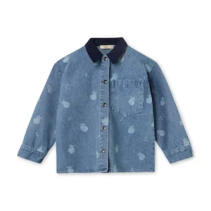 Don Denim Shirt - Medium Blue Aop
