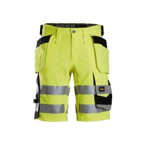 High-Vis Shorts med stretch klasse 1 Gul