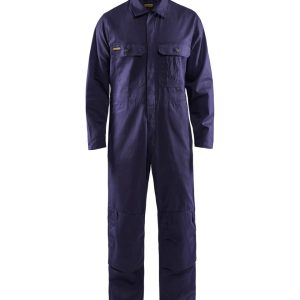Kjeledress med kneputelommer Marineblå