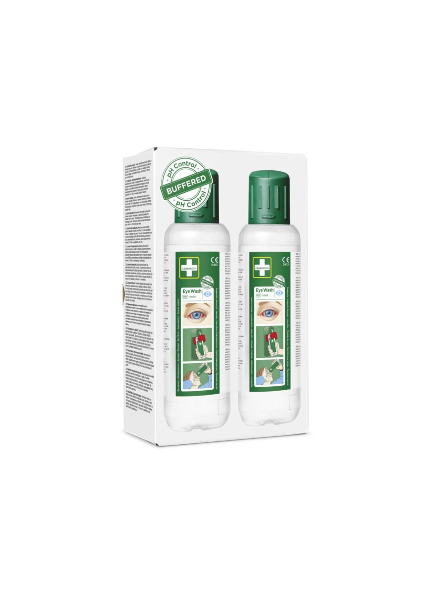 Øyeskylleflaske Cederroth 2X500ml 0,9% NK