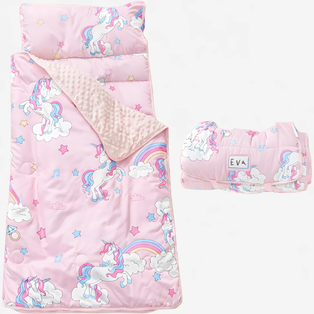 Småbarn Nap Matte med Pute og Blankett - Image 2