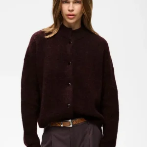 GZdebbie cardigan - Plum Melange