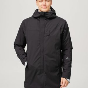 HeatX Heated Oslo Coat Black