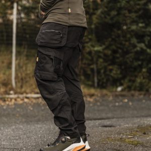 Håndverksbukse Stretch Svart/svart