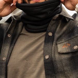 FleeceWool V2 Headover Jet black 108481