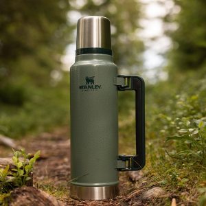 Termos Classic Vacuum Bottle Hammertone Green 1l