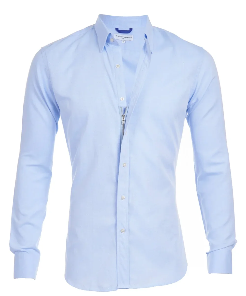 Herre Zip Fit Skjorte - Image 4