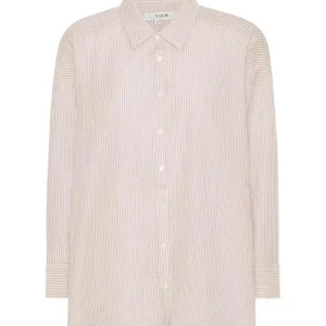 Sonja shirt - Sand/ white