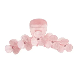 Flower hair claw