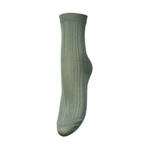 Solid Drake Sock - Mistletoe green
