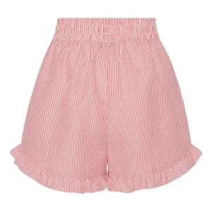 Sonja shorts - Red/ white