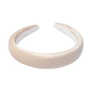 Velvet hair band broad